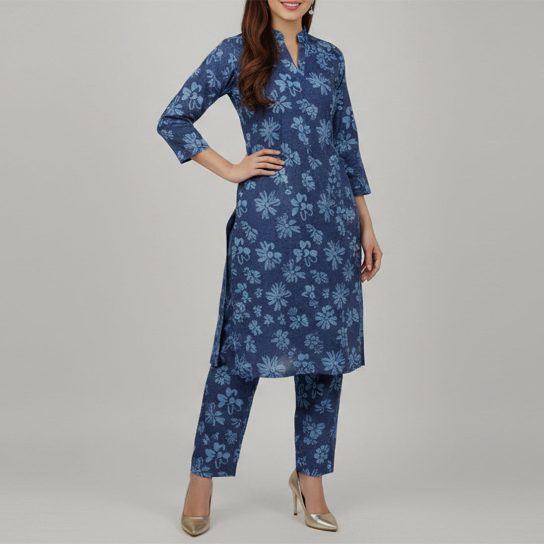 P16-25052-01A | Cotton Jacquard (Shirt + Trouser)