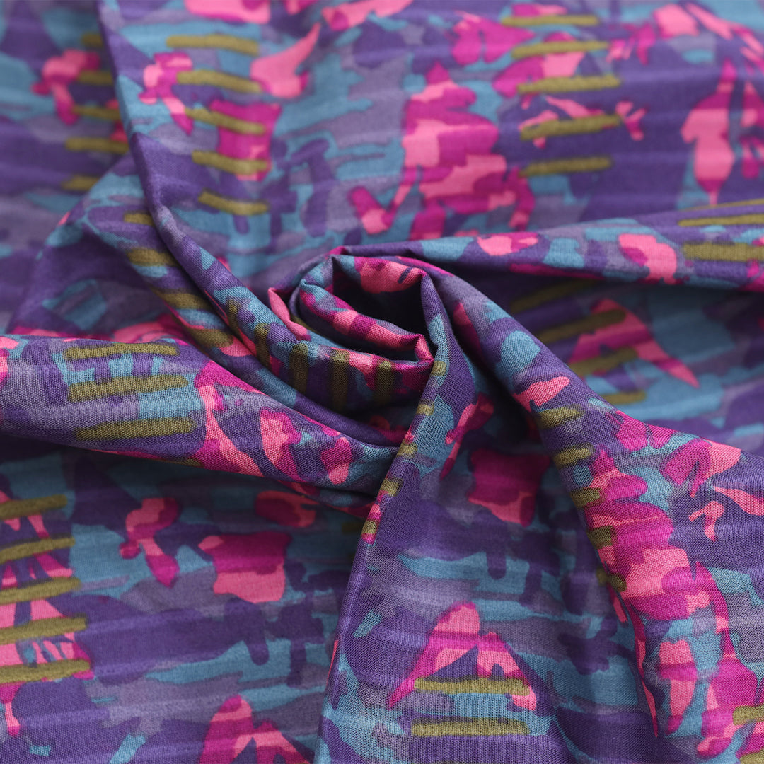 25189-04A – Multi Printed Lawn Shirt Fabric