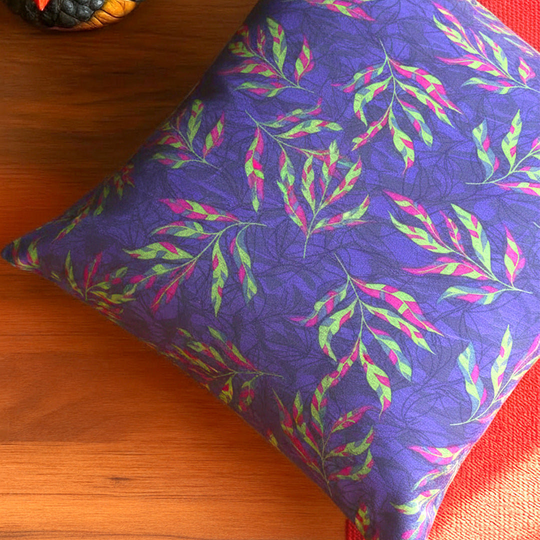 P16-25189-07A – Purple Printed Lawn Shirt Fabric