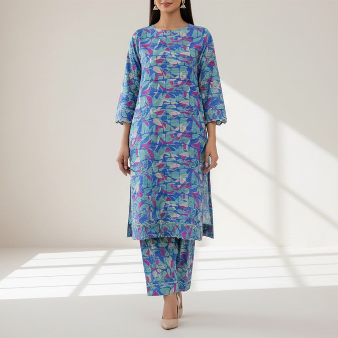 P16-25189-10B | Printed Lawn (Trouser)