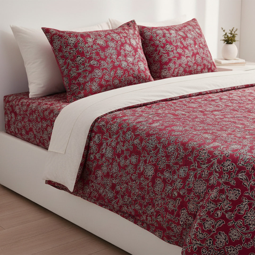 P16-25221-05B – Maroon Printed Lawn Suit Fabric