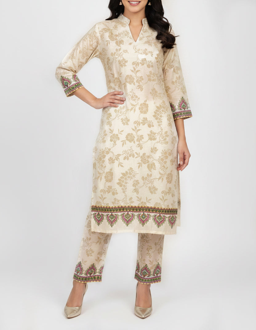 P16-25229-03A Printed Dobby (Trouser)