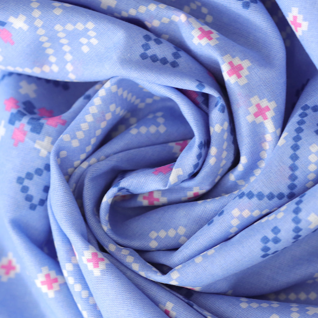 U01-25348-07A | Printed Cotton (Dupatta)