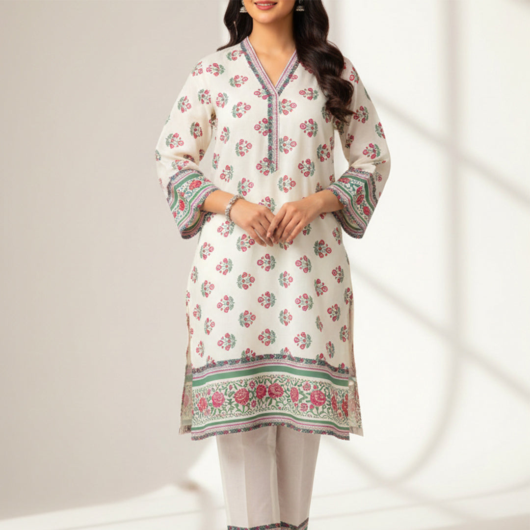 25387-02A – Printed Khaddar Trouser Fabric