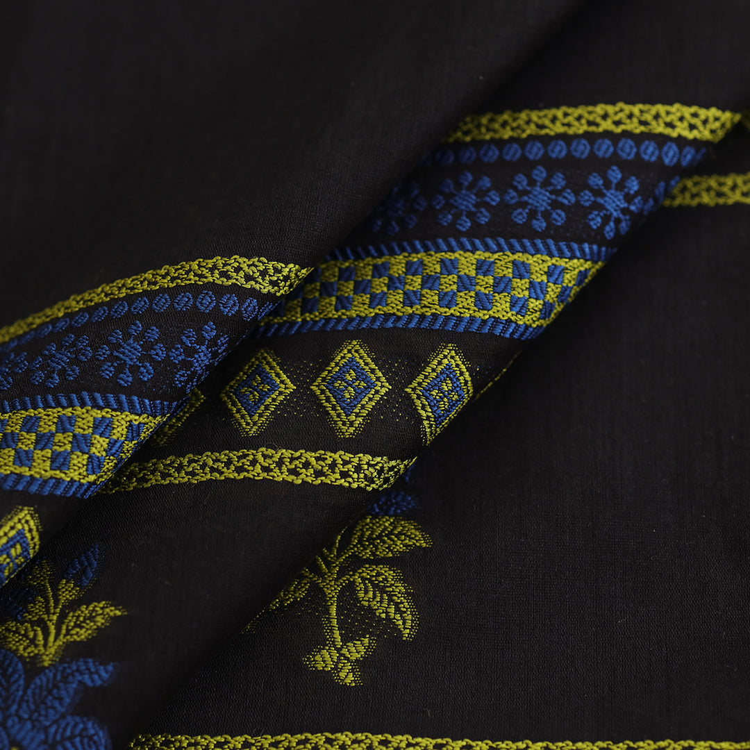 U02-25425-03A | Cotton Jacquard (Dupatta)