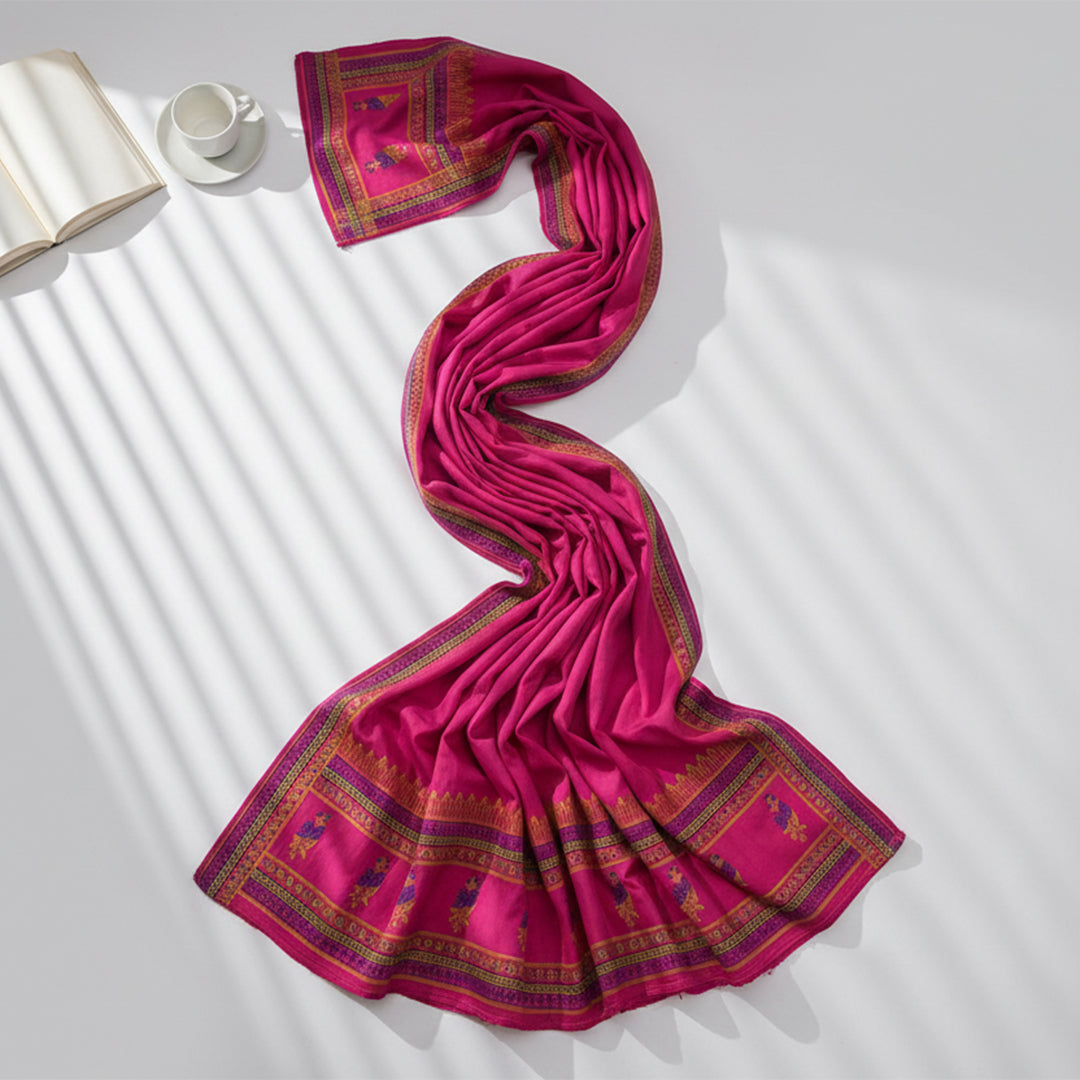 U02-25425-03B | Cotton Jacquard (Dupatta)