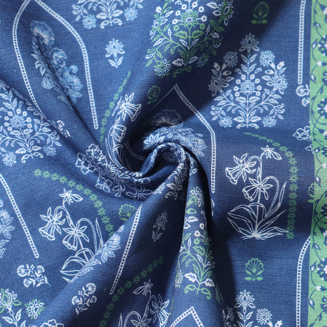 P14-25558-03B – Blue Khaddar Trouser Fabric