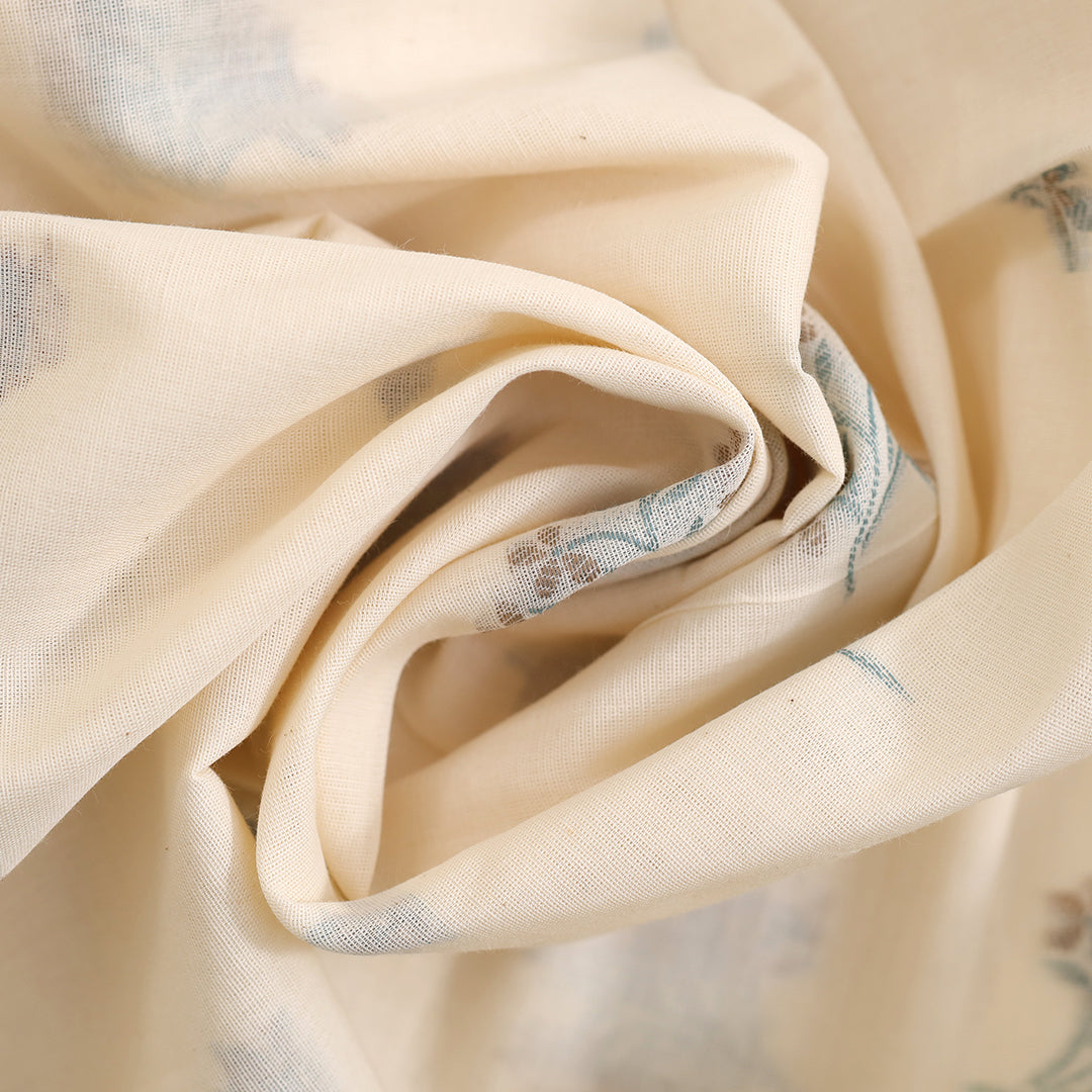 All over Jacquard Greige Fabric – JQ 13179