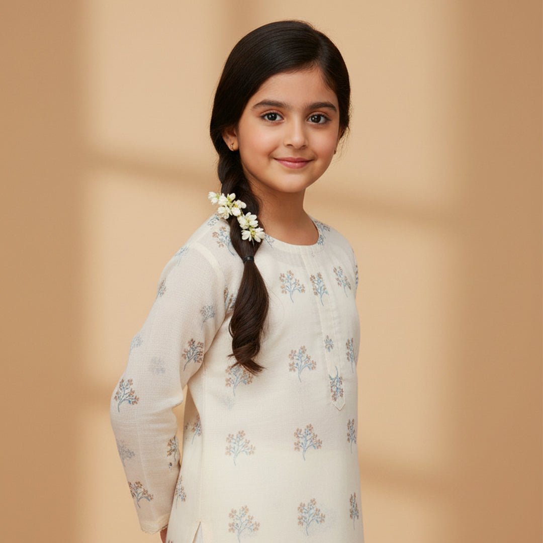 All over Jacquard Greige Fabric – JQ 13179