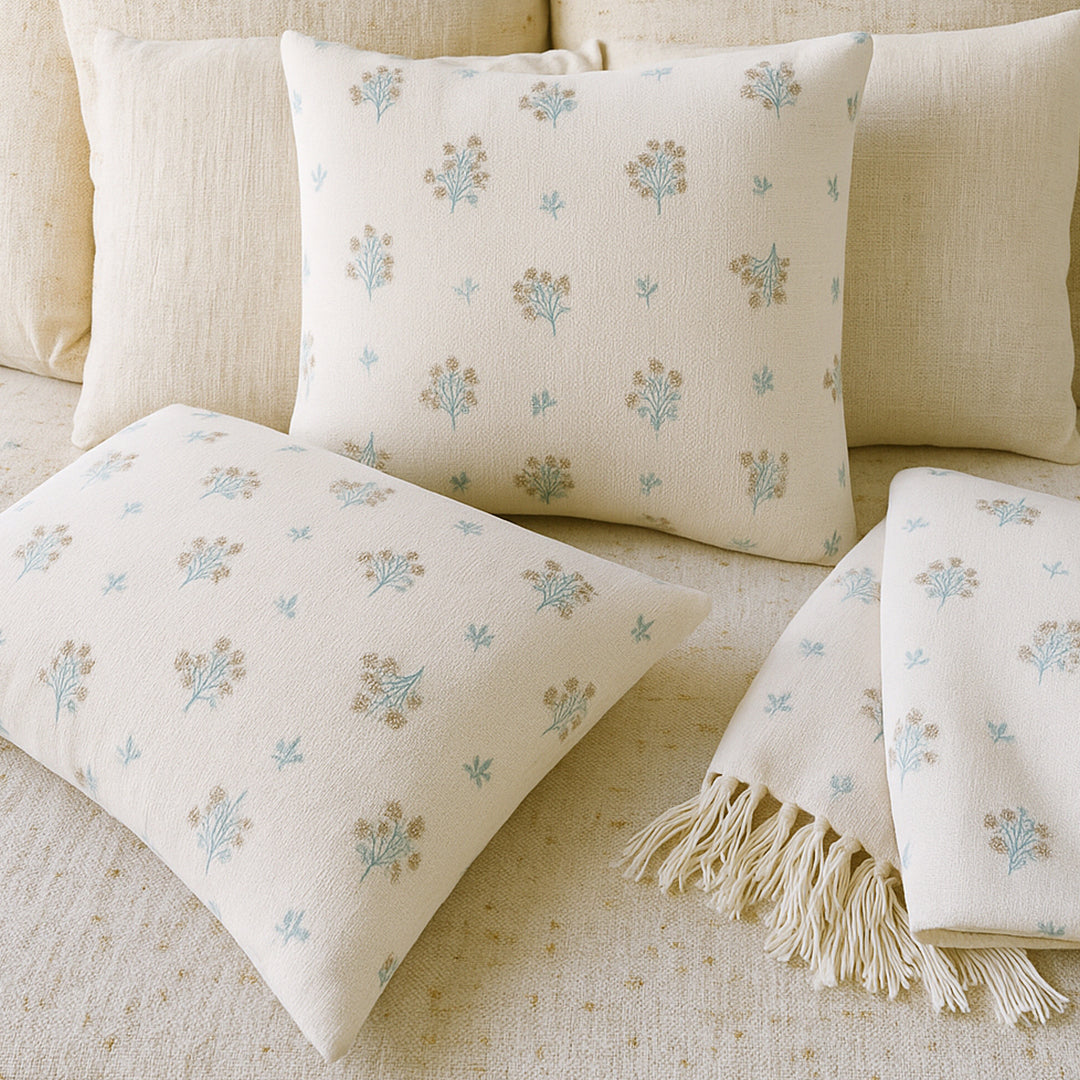 All over Jacquard Greige Fabric – JQ 13179