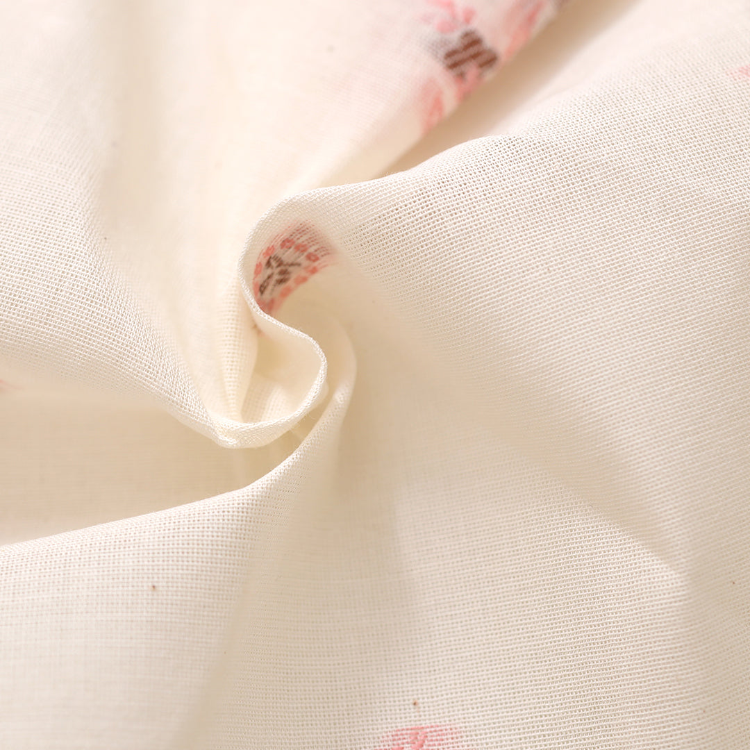 Allover Jacquard Greige Fabric – JQ 12663