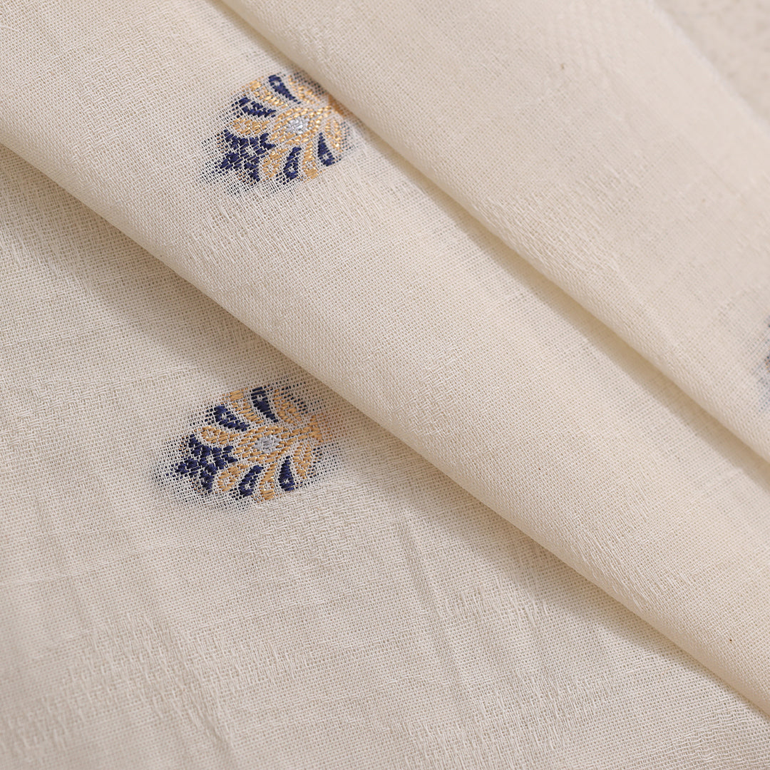 Allover Jacquard Greige Fabric – JQ 12760