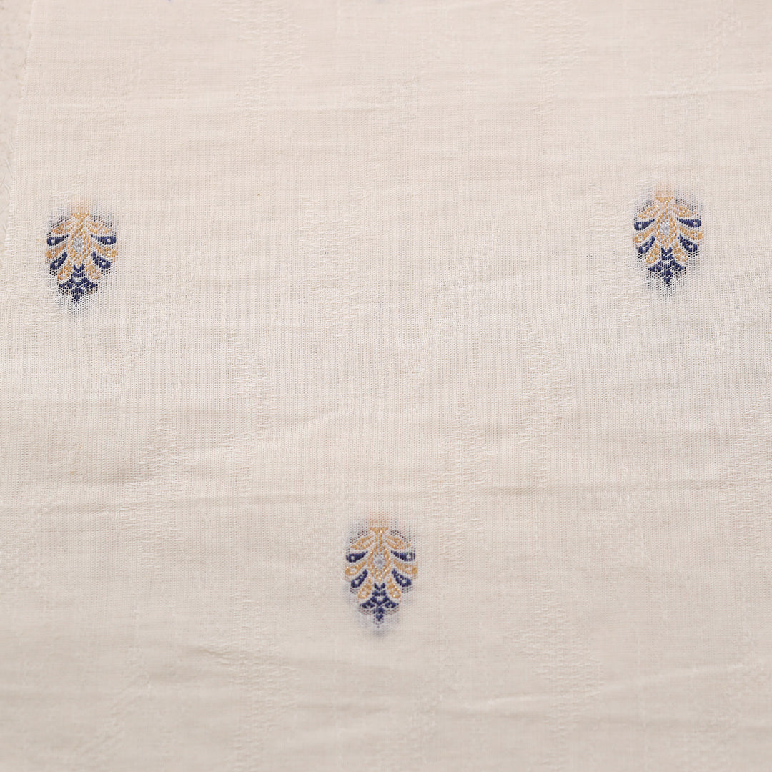 Allover Jacquard Greige Fabric – JQ 12760