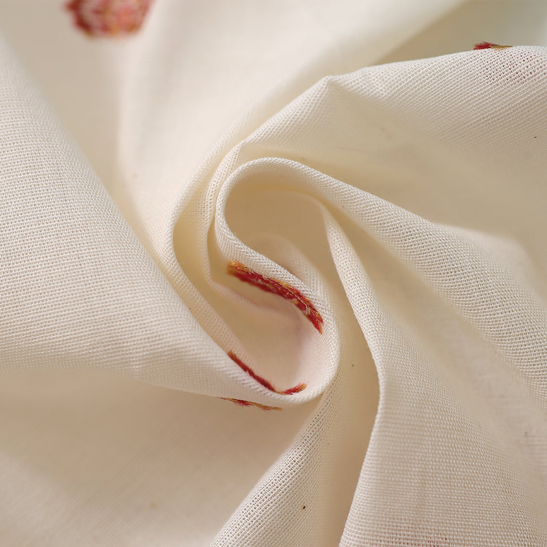 Allover Jacquard Greige Fabric – JQ 12973