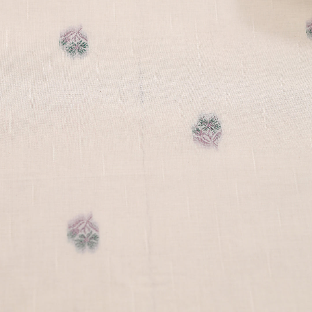 Allover Jacquard Greige Fabric – JQ 13142