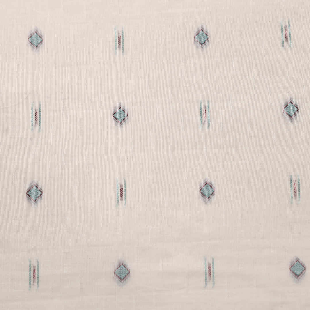 Allover Jacquard Greige Fabric – JQ 13145