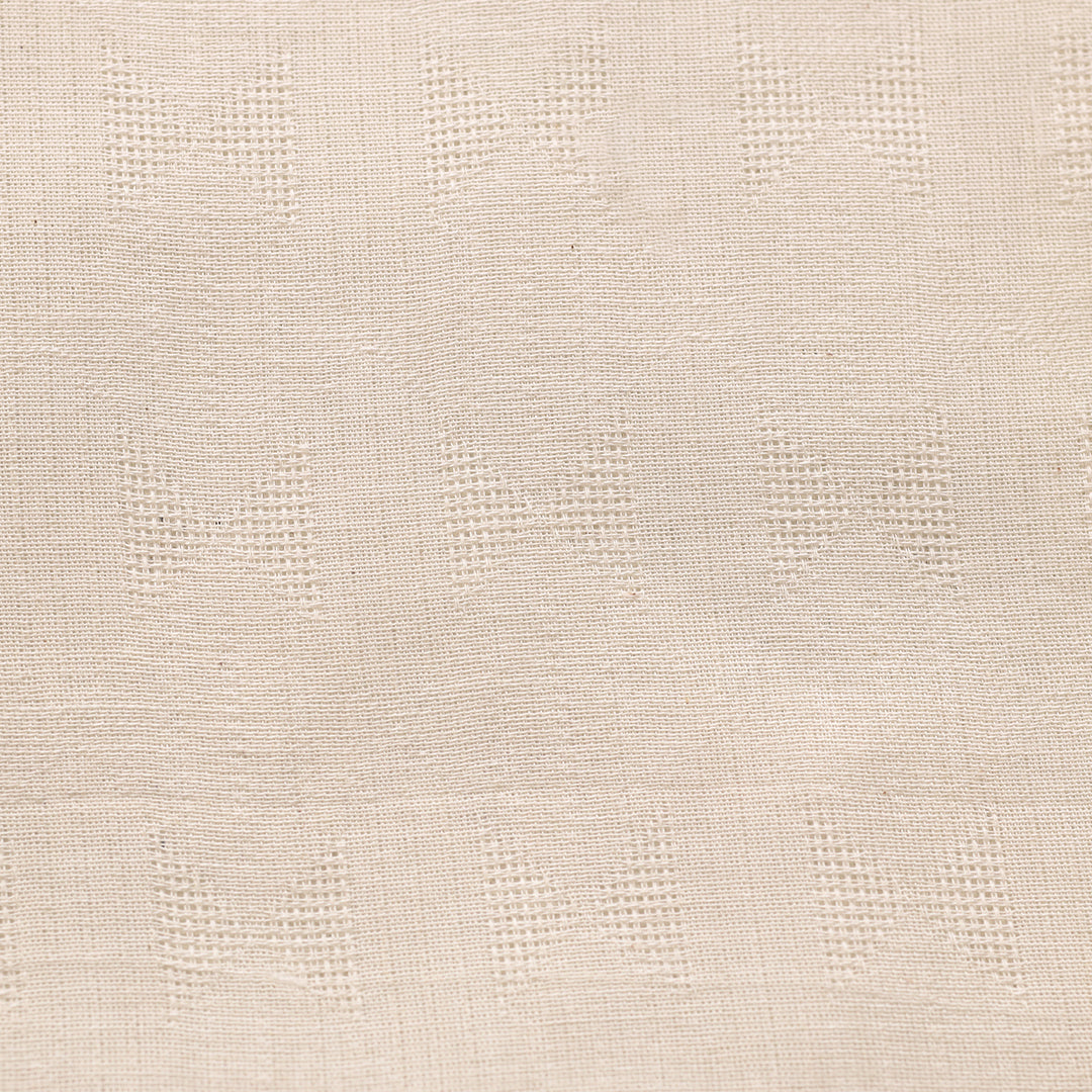 Cotton Self Jacquard Greige Fabric - JQ 12539