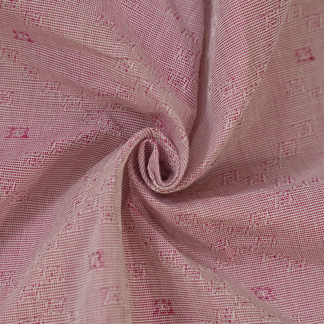 Cotton Self Jacquard Greige Fabric - JQ 13731