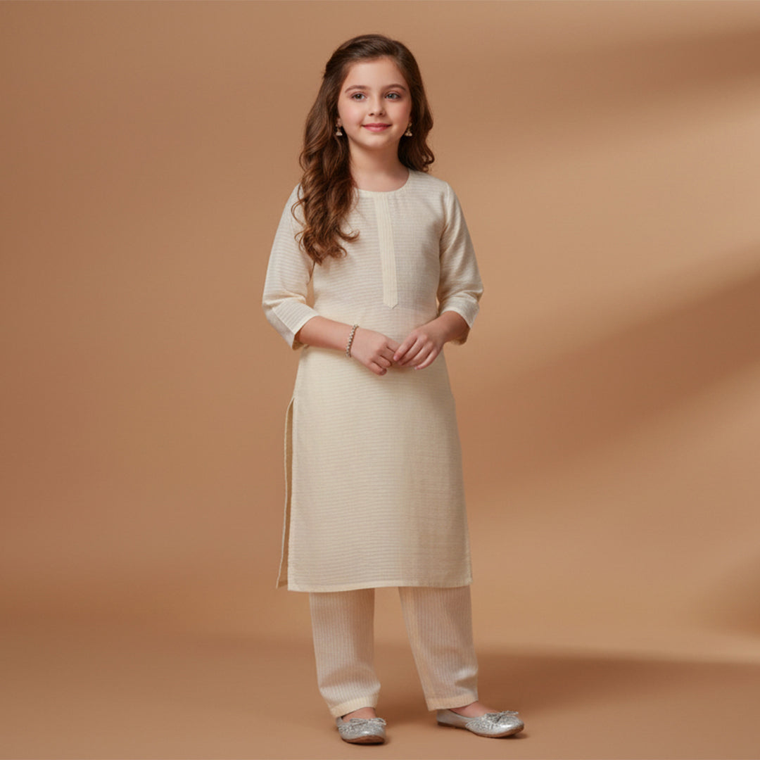 Cotton Self Jacquard Greige Fabric - JQ 5948