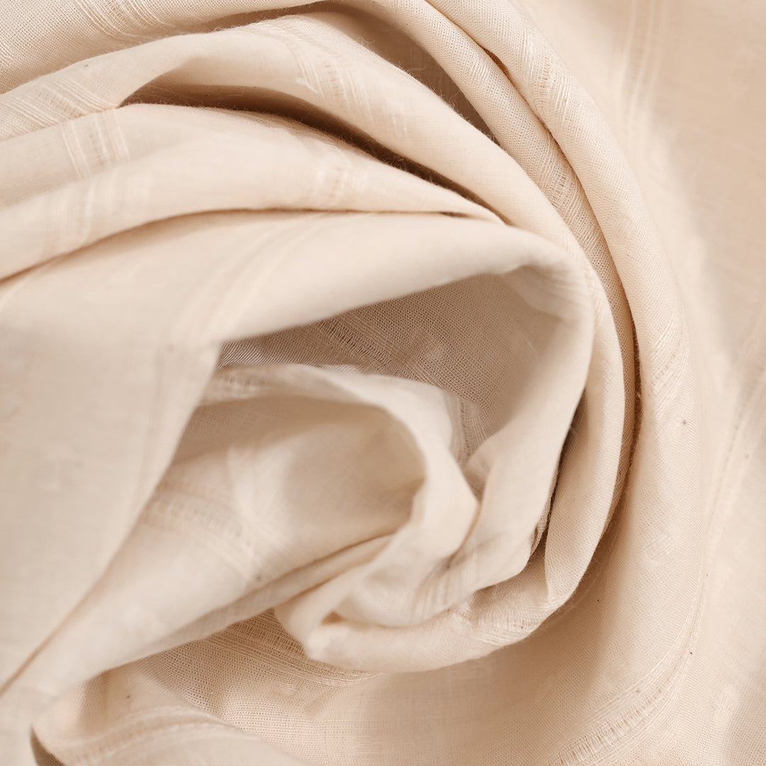 All over Jacquard Greige Fabric - JQ 8099