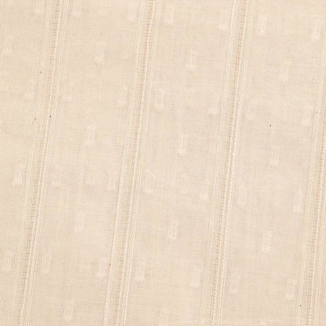 All over Jacquard Greige Fabric - JQ 8099