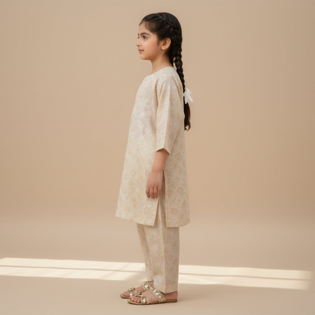 Acrylic Jacquard Greige Fabric – JQ 8983