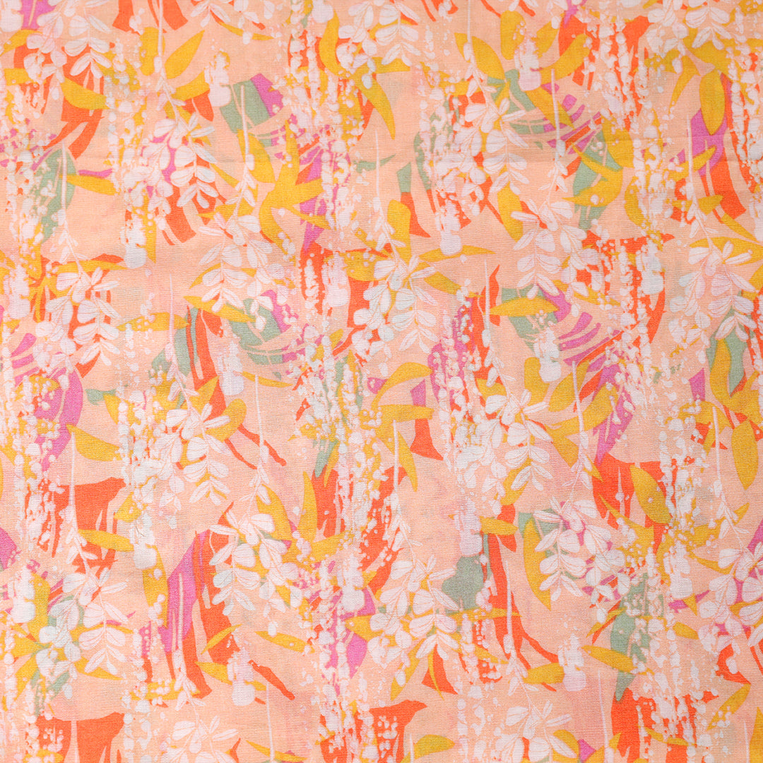 P16-25189-03A – Light Green Printed Lawn Suit Fabric