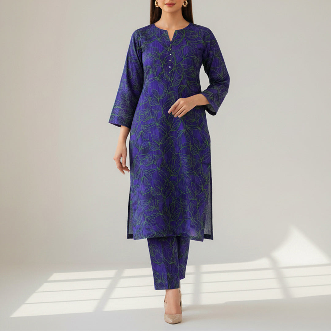 P16-25189-07A | Printed Lawn (Trouser)