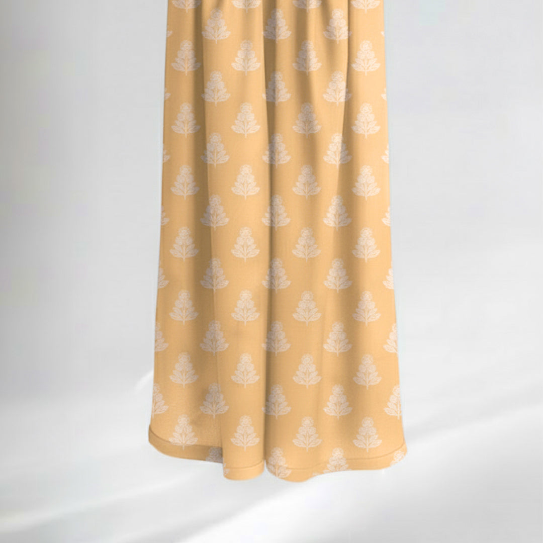 P16-25195-05A – Yellow Printed Lawn Shirt & Trouser Fabric