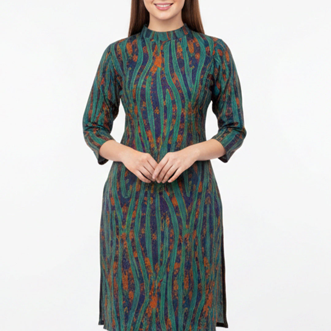 P16-25227-06B Printed Khaddar (Shirt + Trouser)