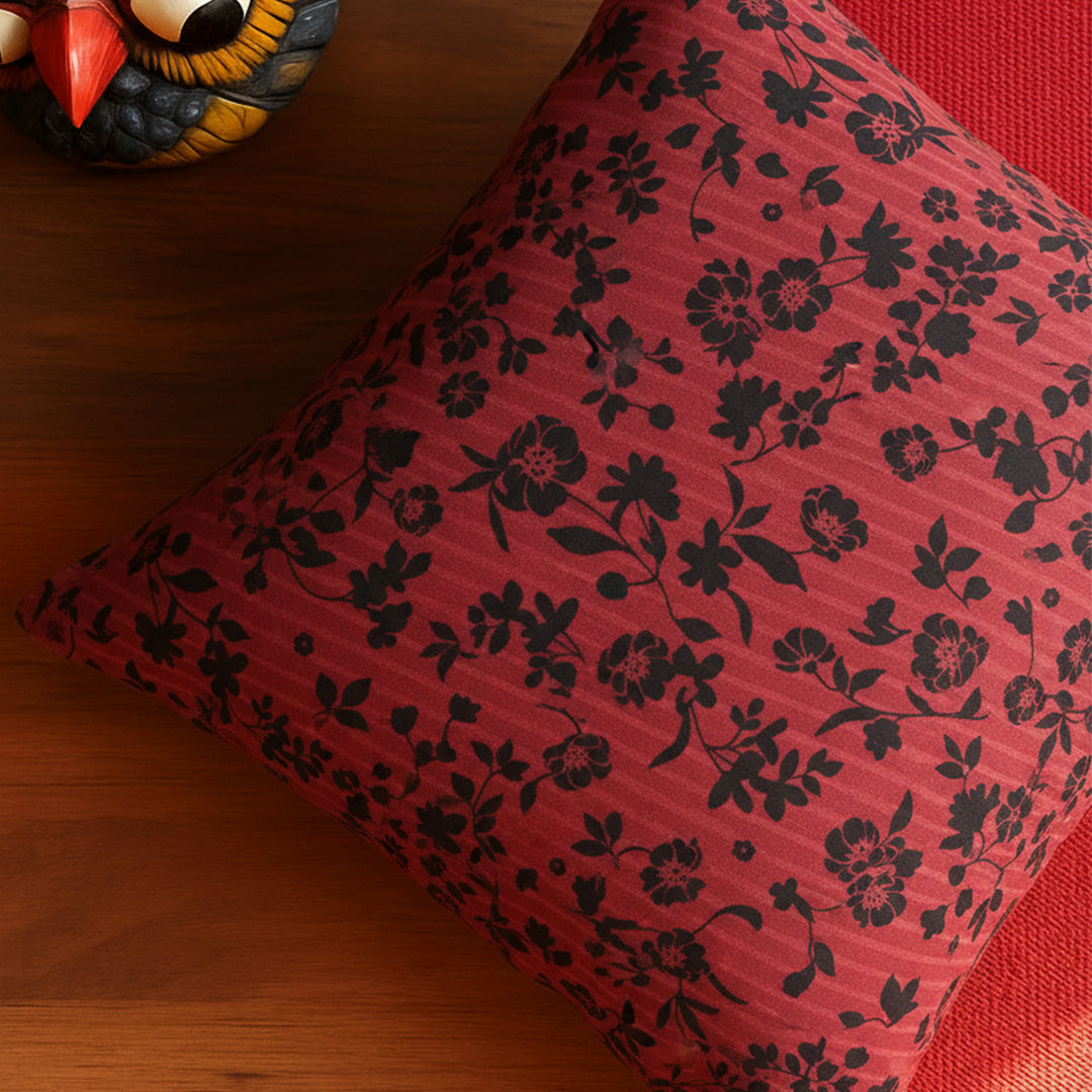 P16-25237-05A – Maroon Printed Lawn Shirt Fabric