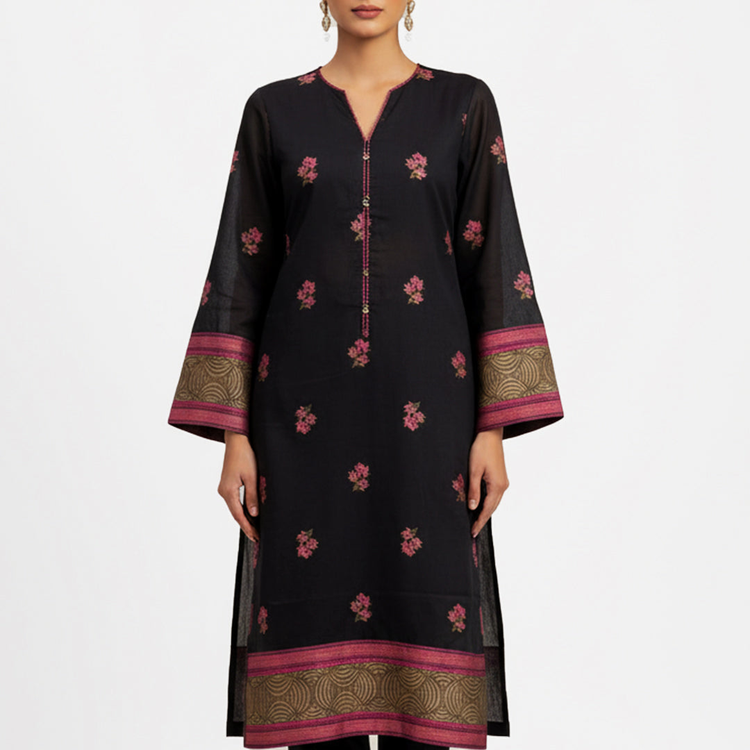 U02-25425-02A | Cotton Jacquard (Dupatta)