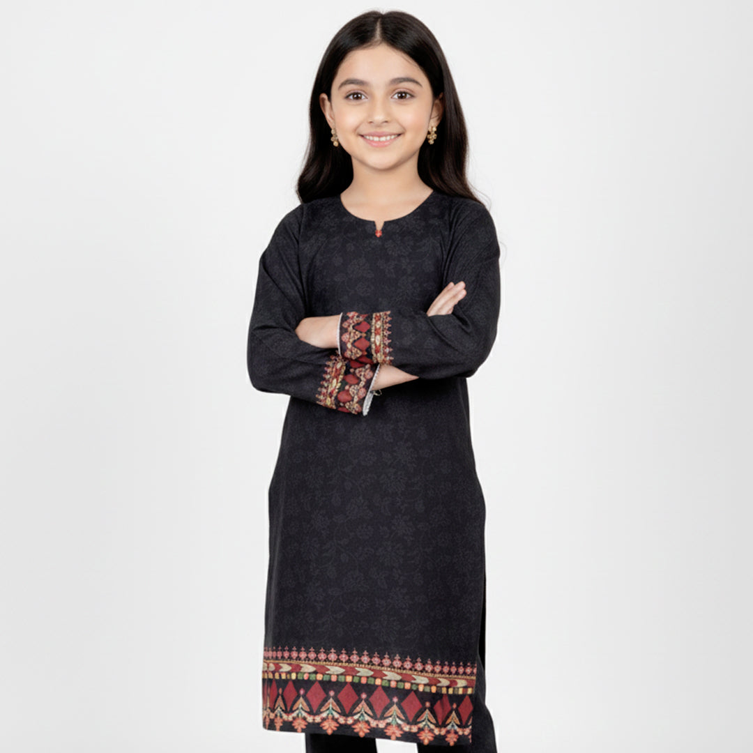 P16-25561-05A Printed Khaddar (Trouser)