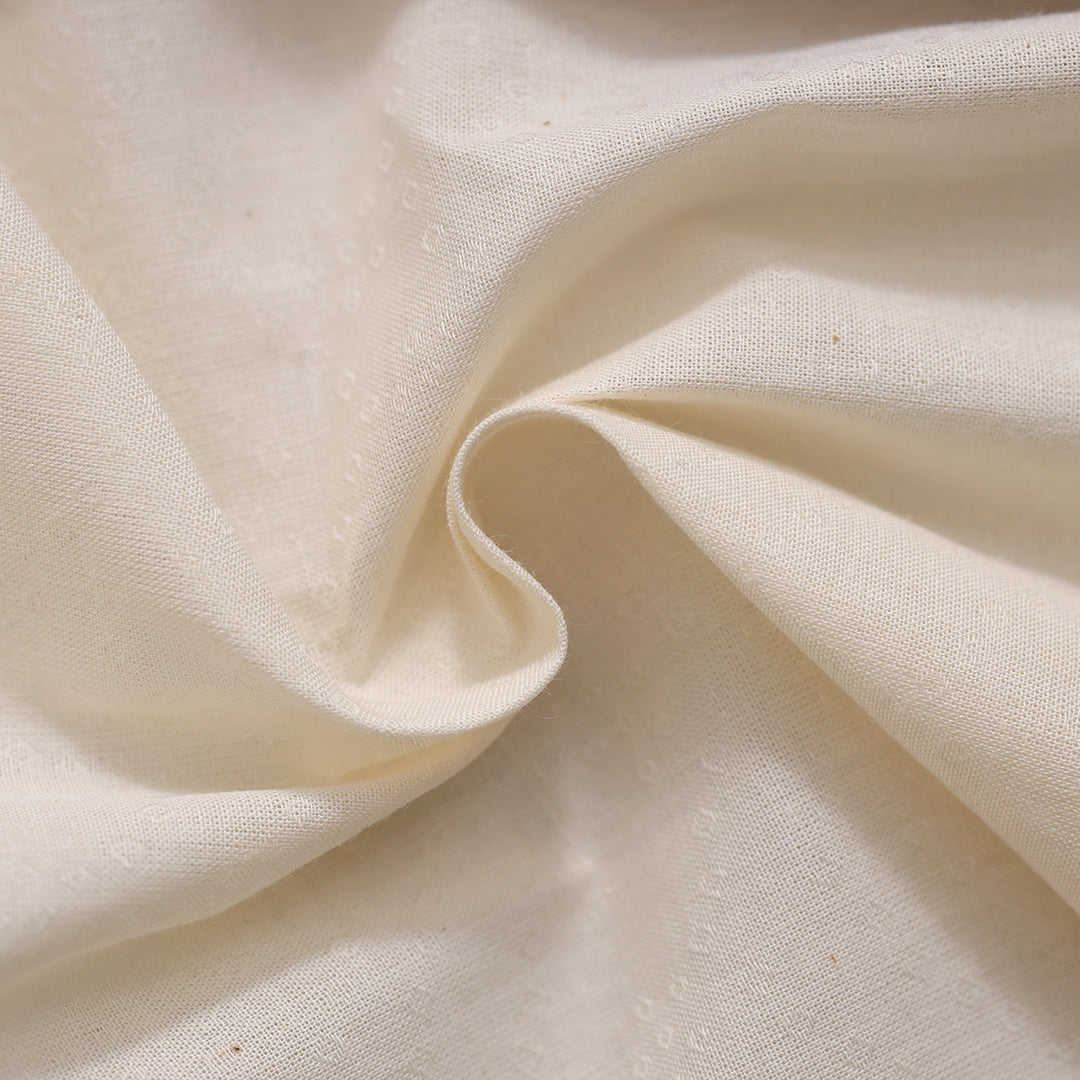 Cotton Self Jacquard Greige Fabric - JQ 12425