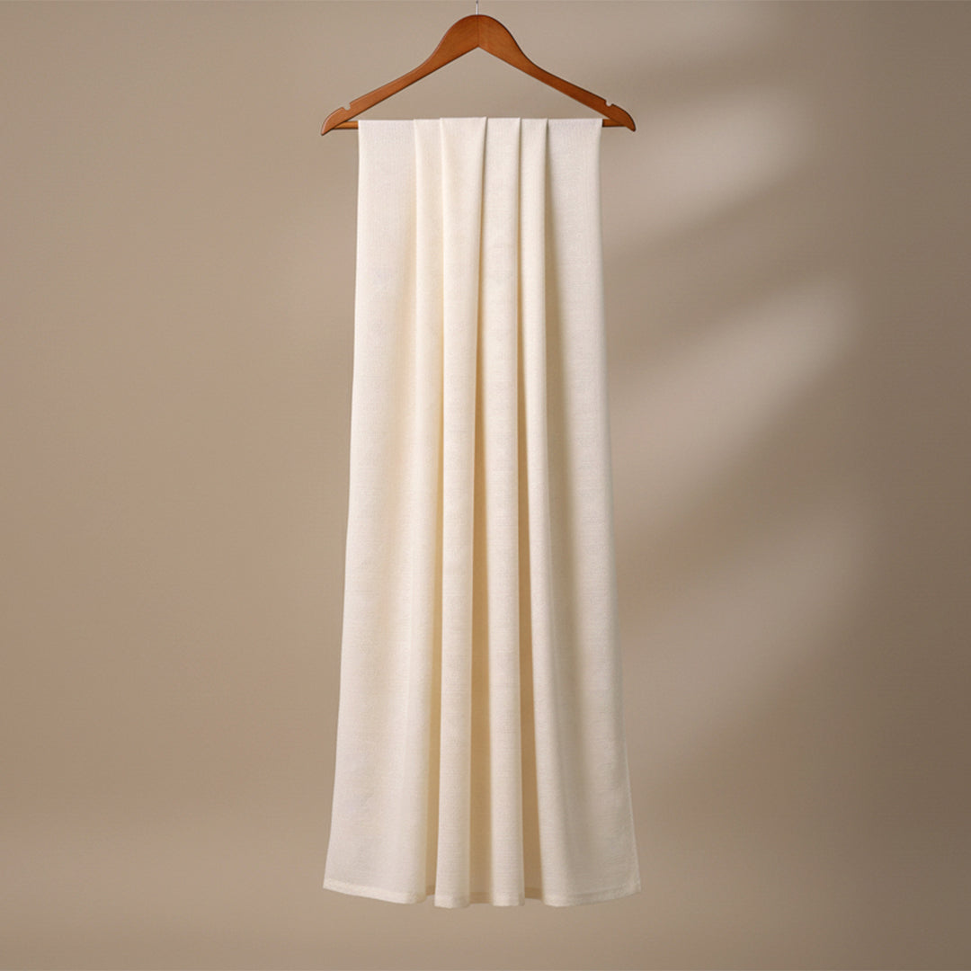 Cotton Self Jacquard Greige Fabric - JQ 12425