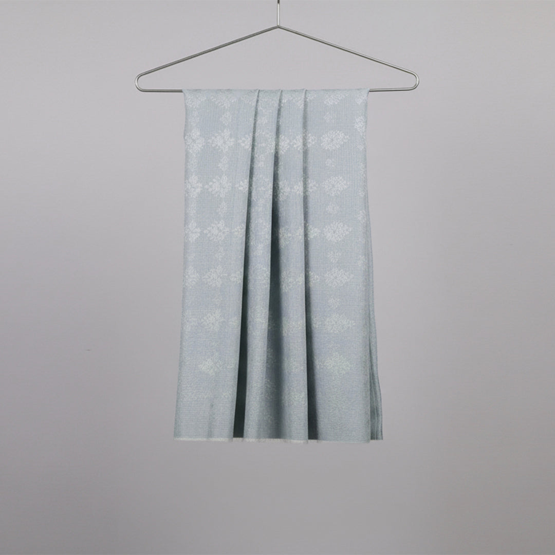 Cotton Self Jacquard Greige Fabric - JQ 13516