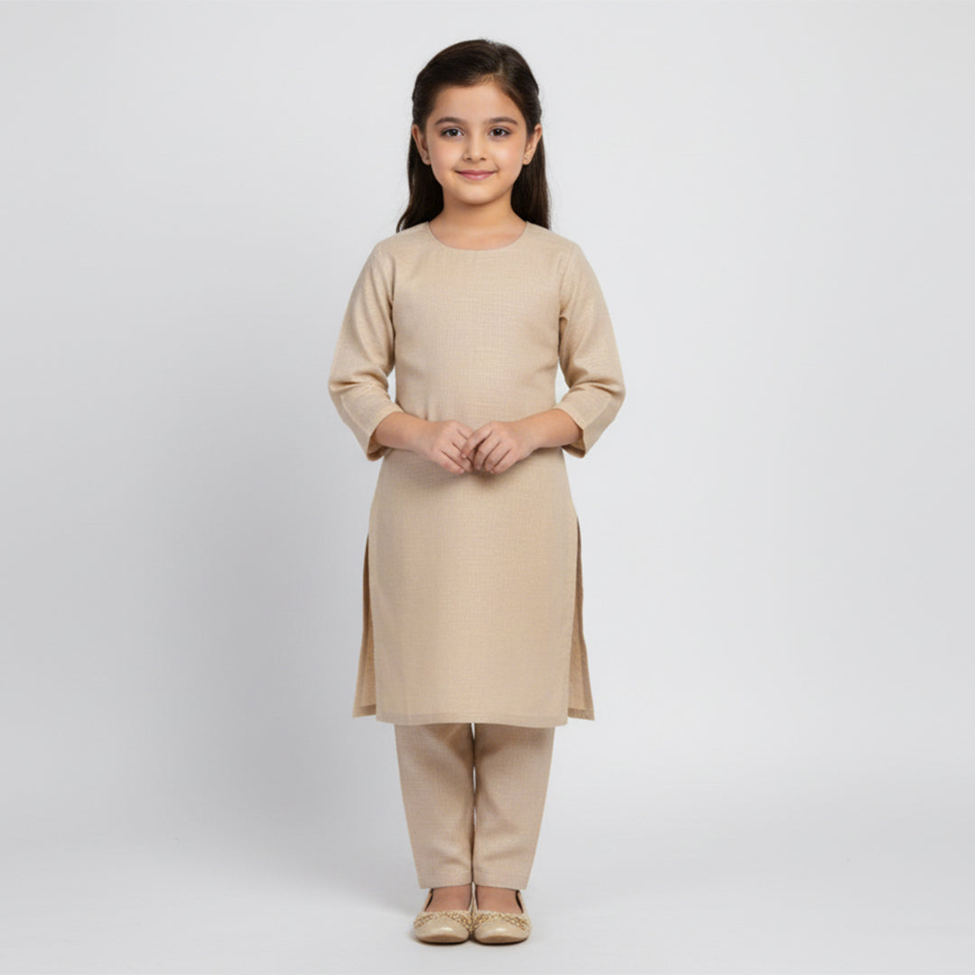 Cotton Self Jacquard Greige Fabric - JQ 5053