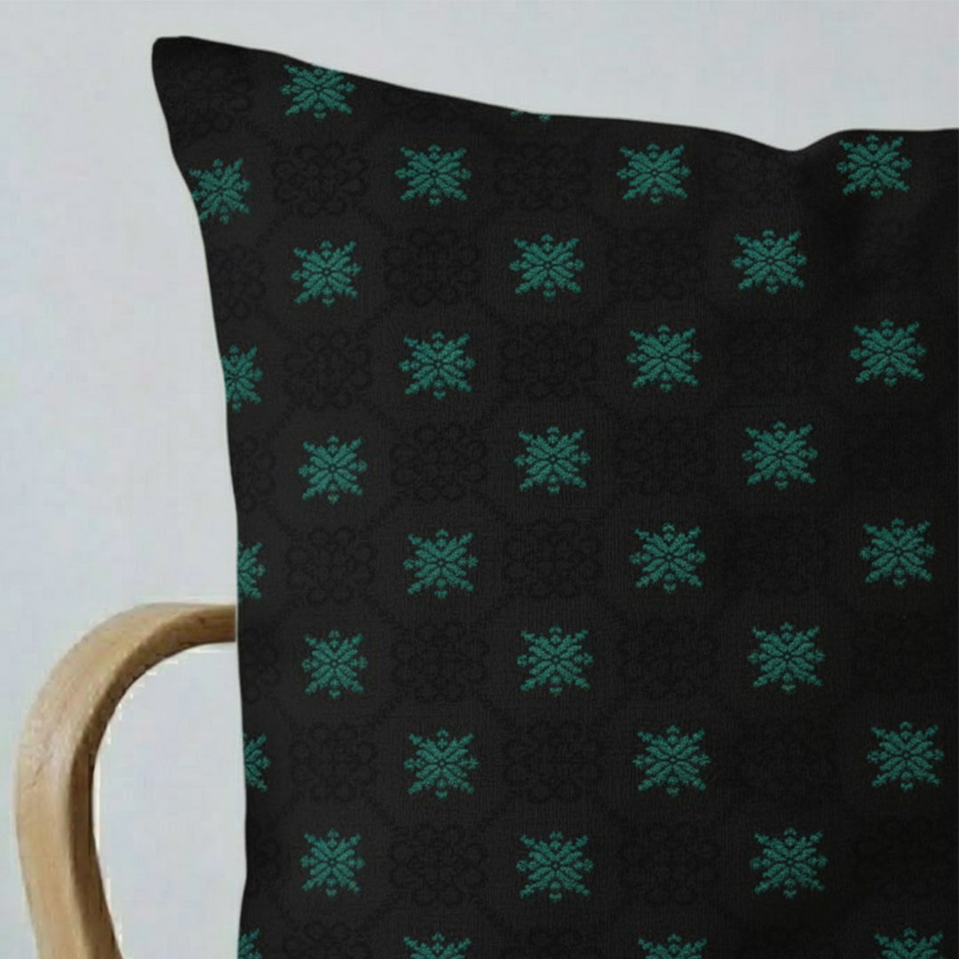 25048-14A – Black Cotton Jacquard Shirt Fabric