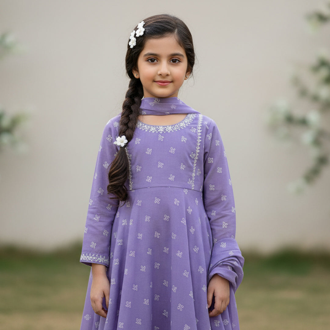 P16-25195-02B | Printed Cambric Cotton (Trouser)