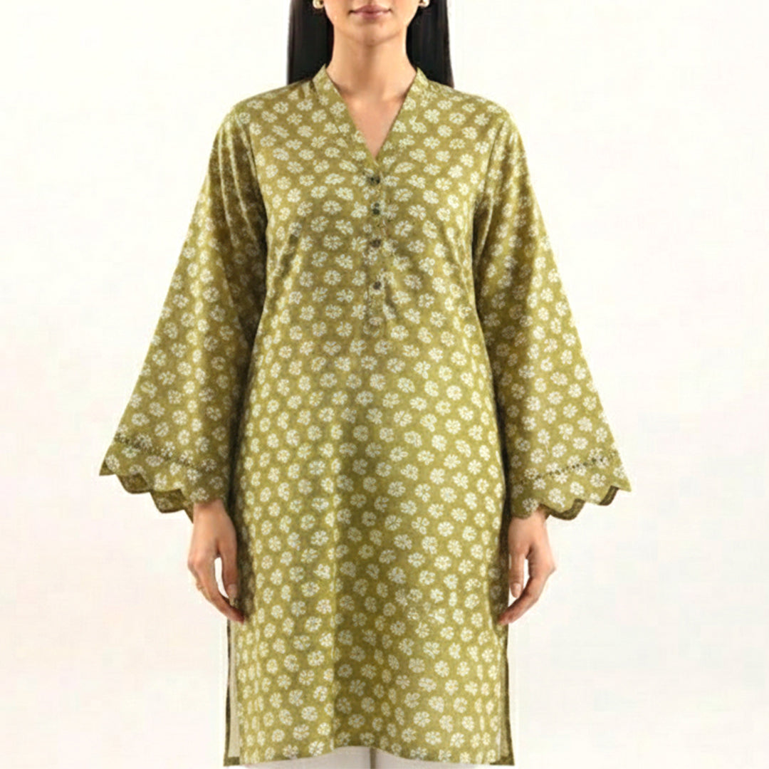 25195-04A – Lemon Printed Cambic Cotton Shirt & Trouser Fabric