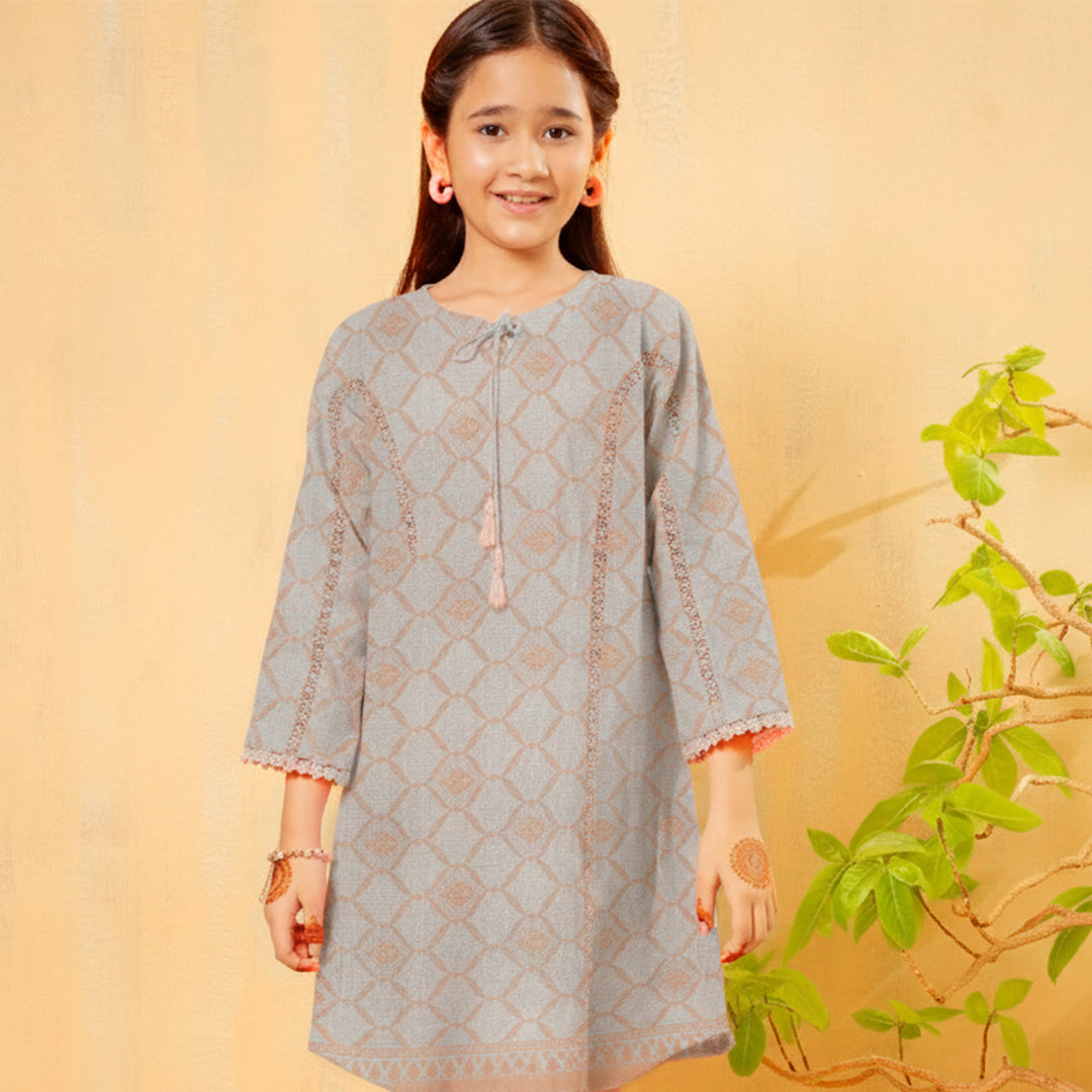 Banarasi Jacquard Dupatta Greige Fabric