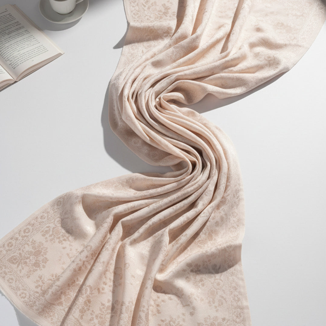 Acrylic Jacquard Greige Fabric – JQ 9130