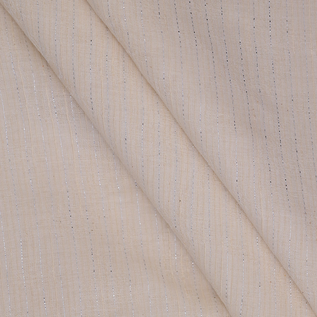 Jacquard Dupatta Greige Fabric - JQ 9210